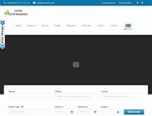 Tablet Screenshot of dvrmansion.com